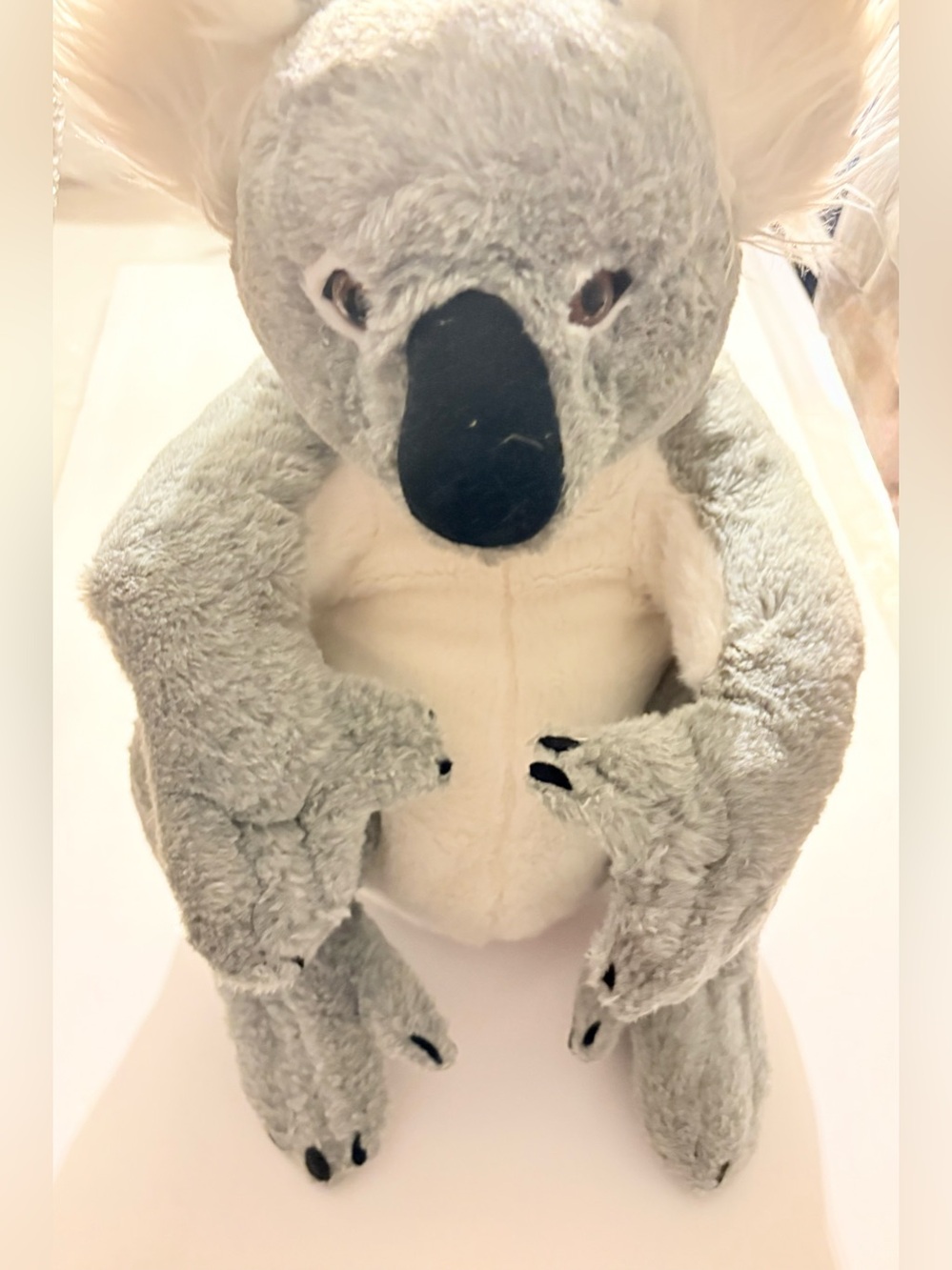 Melissa & Doug Grey and Cream Koala Plush Stuffed Animal